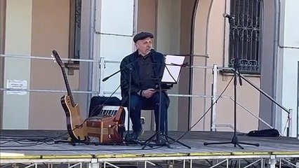 25 Aprile, Marco Paolini legge le parole di Luigi Meneghello a Mira