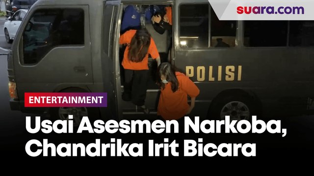 Irit Bicara, Chandrika Chika Lari dengan Kepala Tertunduk Usai Asesmen Narkoba di BNN