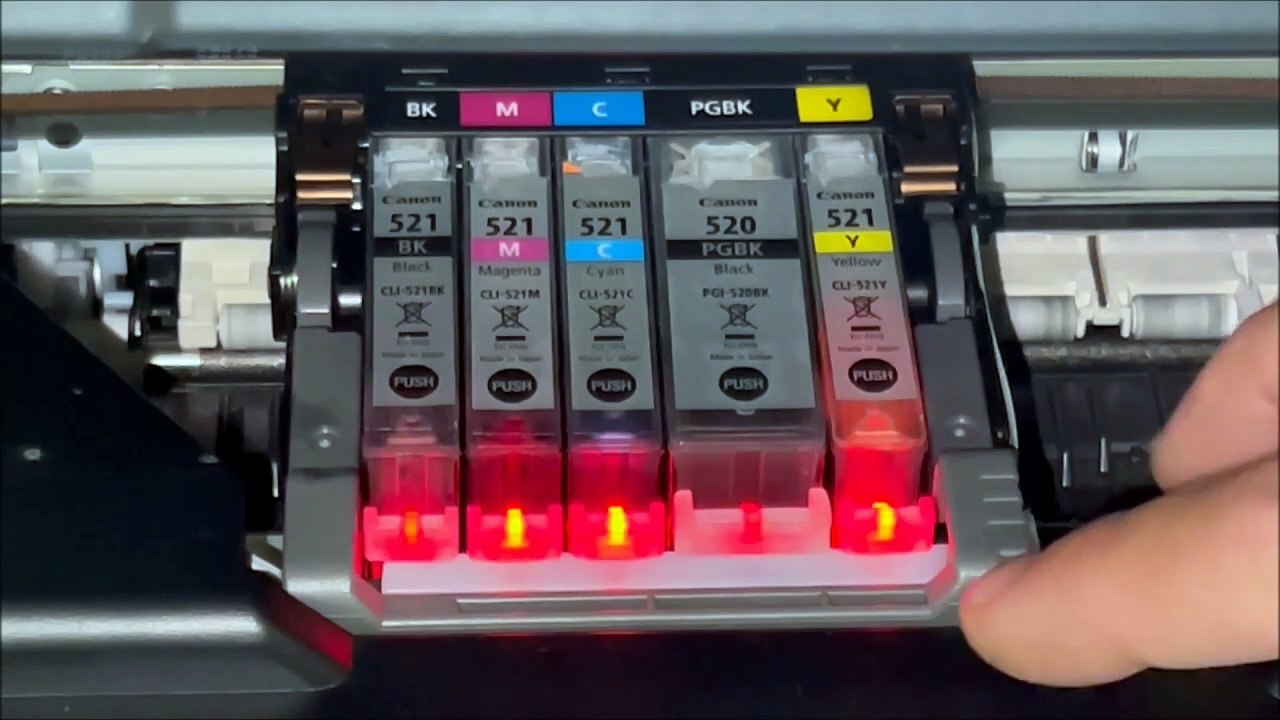 How to Replace the Ink Cartridges in a Canon PIXMA MP630 Printer