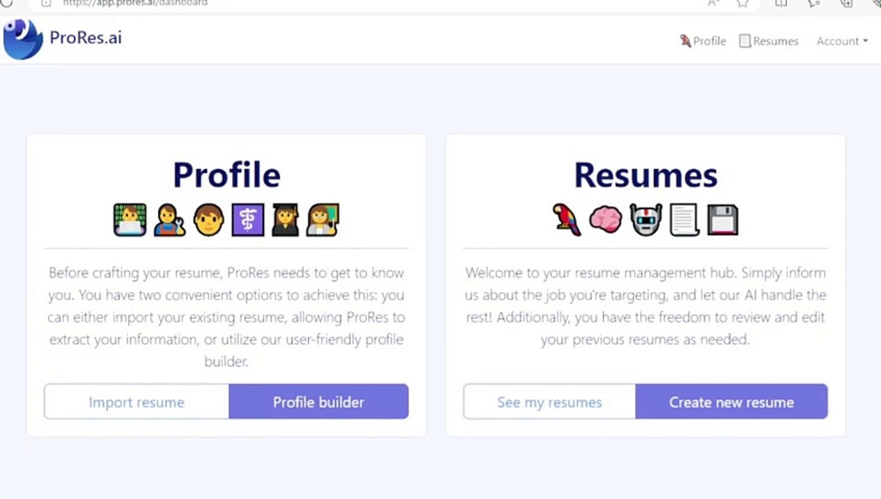 Ai-powered Job Application | Prores.ai