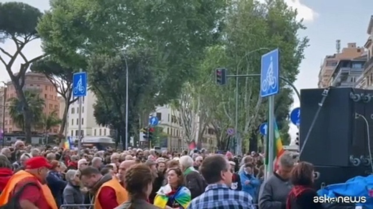 25 Aprile, corteo Anpi a Roma: "ora e sempre Resistenza"