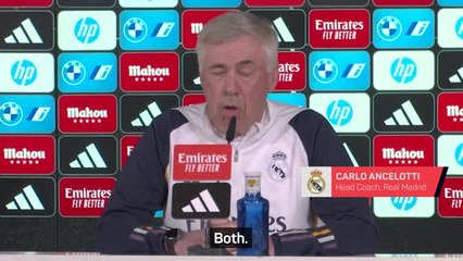 Tải video: Ancelotti backs Vinicius Jr. and Bellingham to win the Ballon d'Or