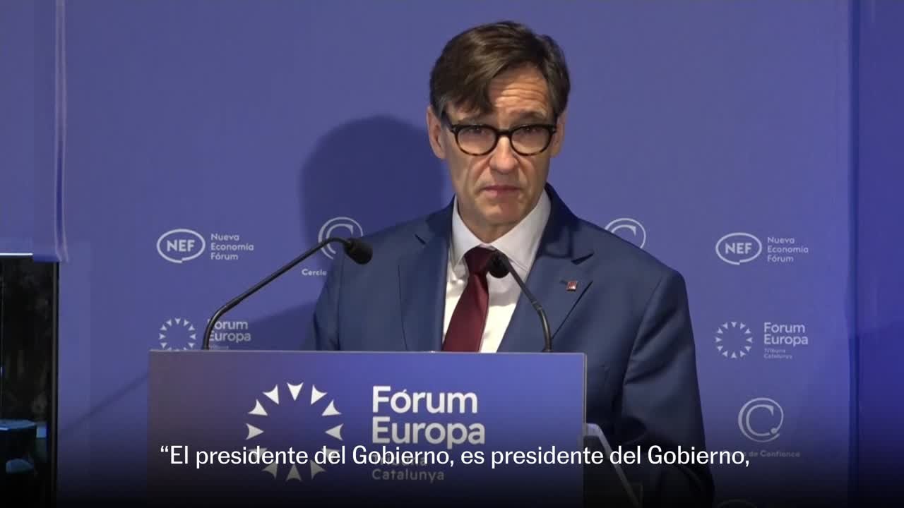 Salvador Illa: "Respeto su periodo de reflexión, y si me lo pide, le daré mi opinión"