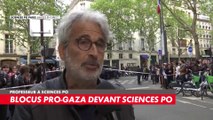 Un professeur à Sciences Po revient sur le blocus par des étudiants pro-palestiniens devant l'école