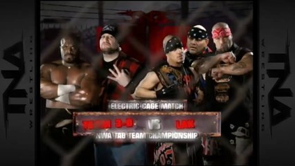 TNA Lockdown 2007 - Team 3D vs LAX (Electrified Six Sides Of Steel Match, NWA World Tag Team Championship)