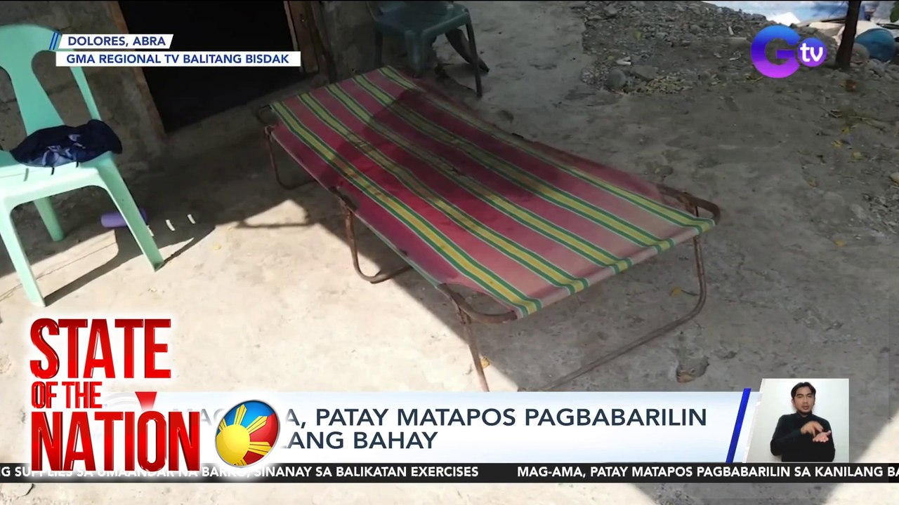 Mag-ama, patay matapos pagbabarilin sa kanilang bahay | SONA