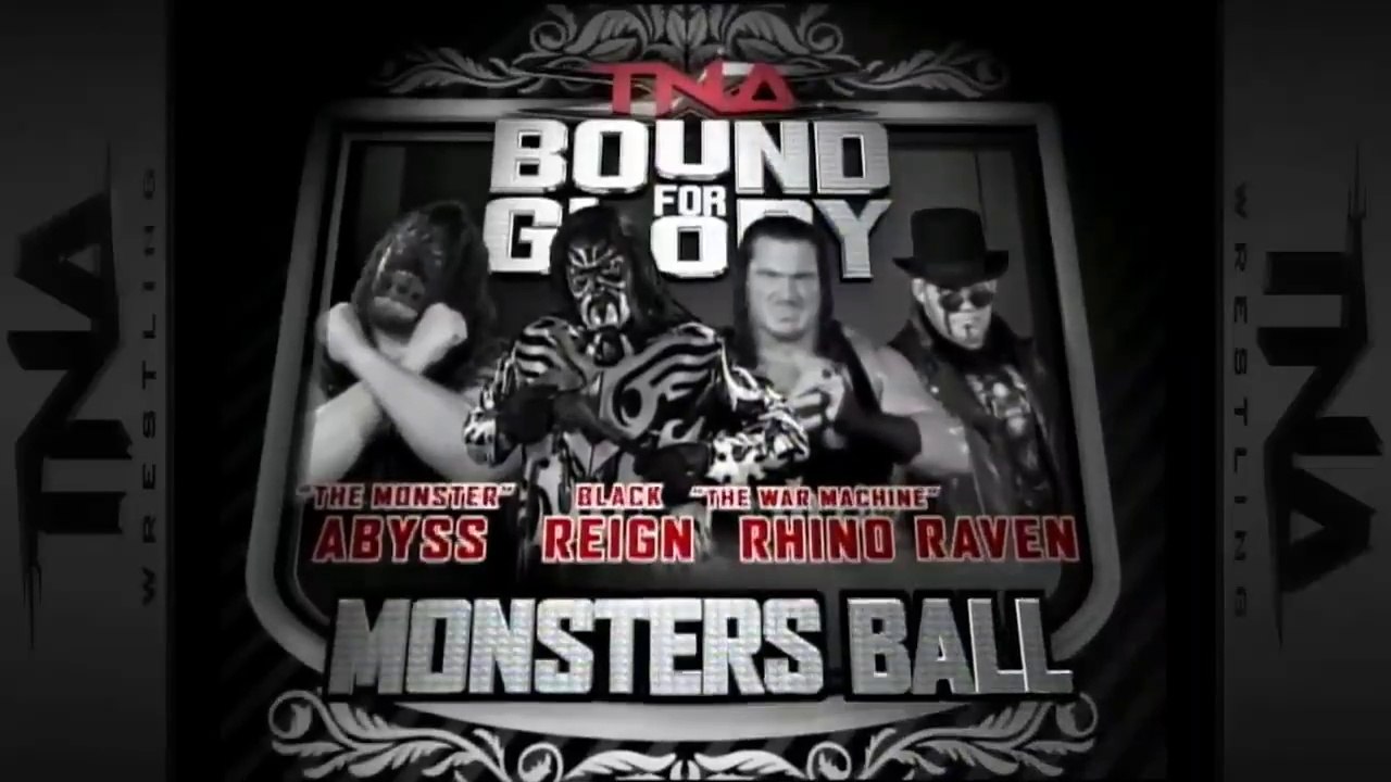 TNA Bound For Glory 2007 - Raven vs Abyss vs Rhino vs Black Reign (Monster's Ball Match)