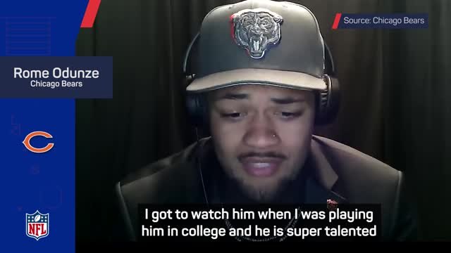 Odunze excited to play with 'generational' Williams in Chicago