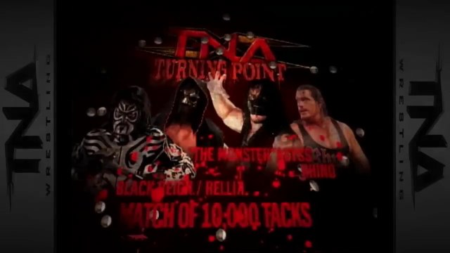 TNA Turning Point 2007 - Abyss & Raven vs Rellik & Black Reign (Match Of 10,000 Tacks)
