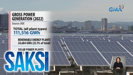 Mga gumagamit ng solar panel bilang alternatibong supply ng kuryente, malaki ang natitipid sa electric bill | Saksi