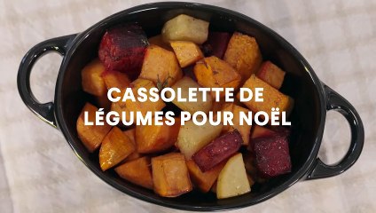 Cassolette de légumes pour noël