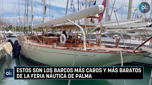 Estos son los barcos más caros y más baratos de la feria náutica de Palma