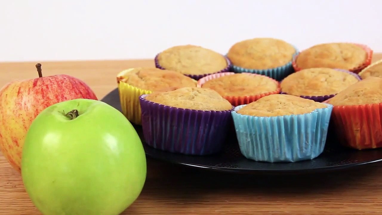 Muffins complets pomme cannelle