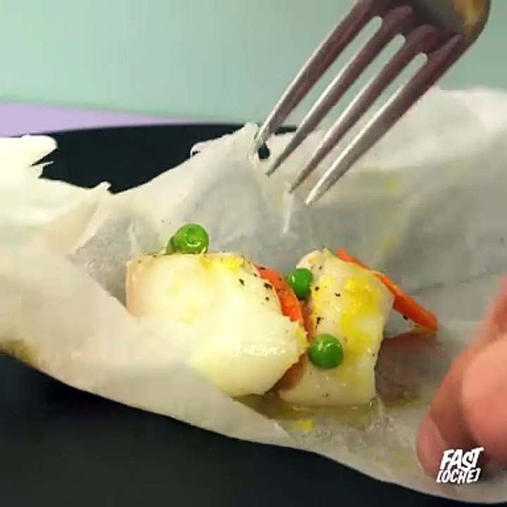 Papillottes de cabillaud
