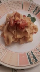 Pappardelle Peperoni Tonno Pannna
