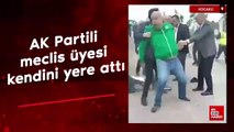 Kocaeli'de AK Partili meclis üyesi kendini yere atarak imdat diye bağırdı