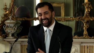 Humza Yousaf jokes about ‘breakup’ with Greens as Scottish coalition deal ends