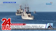 24 Oras Part 2: Multilateral Balikatan exercises sa Sulu Sea; bangkay sa sako sa Payatas; pinasasampang reklamo ng DOJ vs. Chairman ng Manibela, atbp.