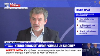 Kendji Girac: le chanteur "ne prétend plus qu'il [a] acheté [l'arme] dans une brocante, mais le 18 avril", selon le procureur