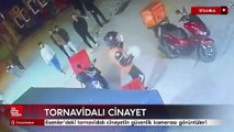 Esenler'deki tornavidalı cinayetin güvenlik kamerası görüntüleri