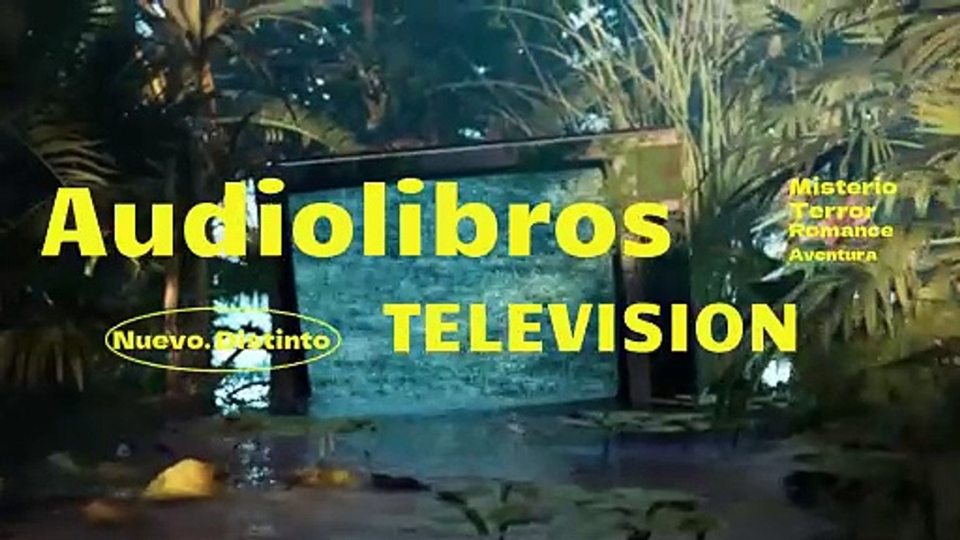 ⁣Audiolibros Television short