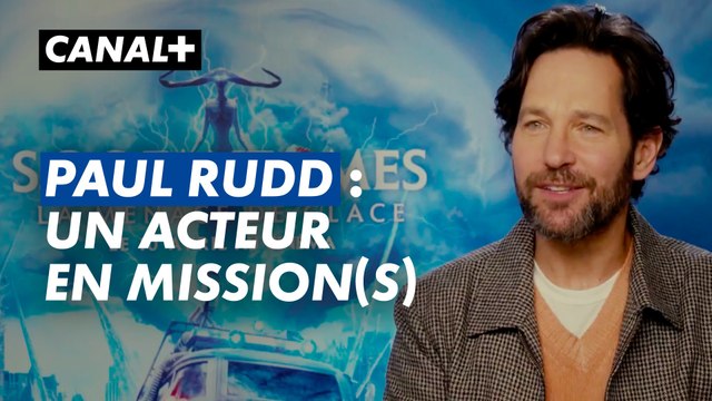 Interview de Paul Rudd à l'occasion de la sortie du film S.O.S Fantômes : La menace de glace