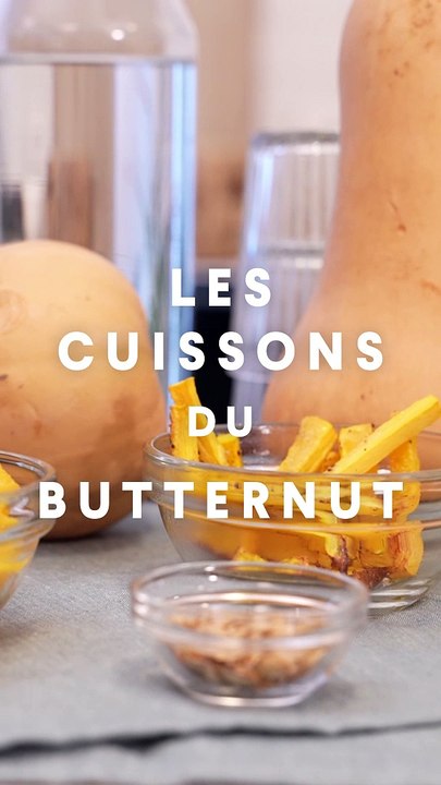 Les cuissons du butternut