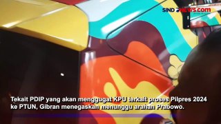 Gibran Tanggapi Rencana PDIP Gugat KPU ke PTUN, Tunggu Arahan Pak Prabowo
