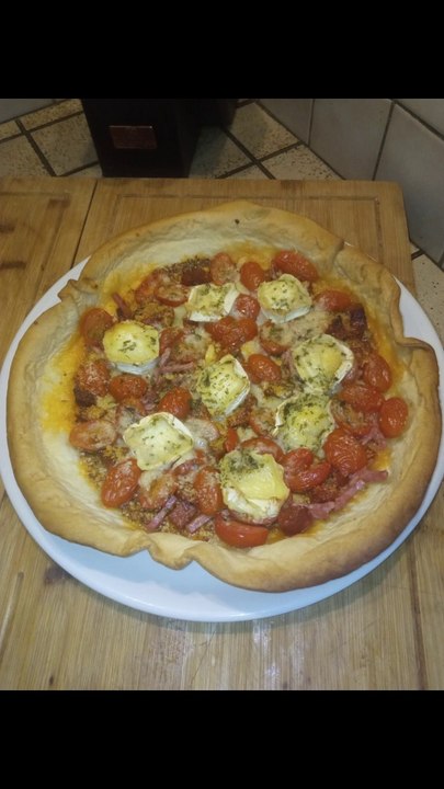 Tarte Tomate-Moutarde-Chèvre #R.S.R. (N°29)