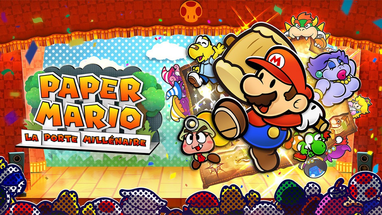On a joué au prochain RPG Mario ! Voici notre avis sur le début du remake de Paper Mario : La Porte Millénaire