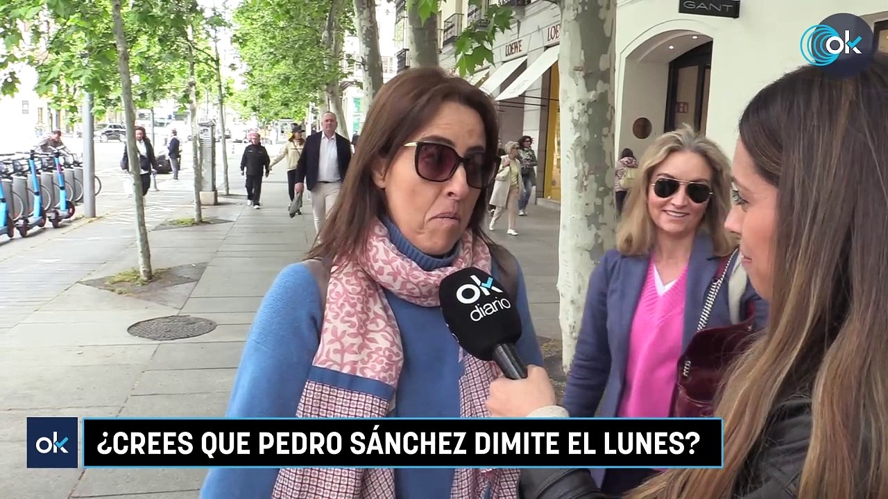 OKDIARIO sale a la calle a preguntar si Sánchez debería dimitir: "Es lo peor que le ha pasado a España en años"