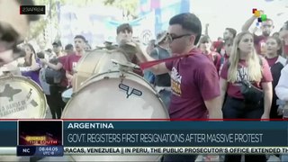 Argentines marched in defense of public education and the budget