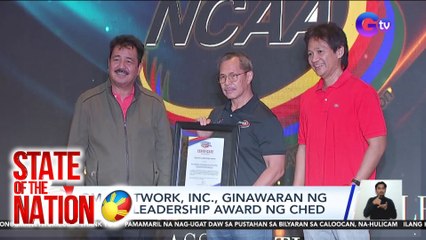 CHED 2ND ANNUAL TERTIARY SPORTS LEADERS CONGRESS/GMA AWARD AT THE SPORTS APPRECIATION NIGHT | SONA