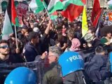 Scontri tra comunità ebraica e i pro Palestina al corteo del 25 aprile a Milano