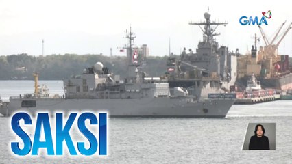 Barko ng Pilipinas, Amerika, at France, sabay-sabay na naglayag sa Sulu Sea papuntang West Phl Sea | Saksi