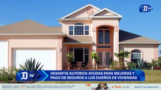 DeSantis autoriza ayudas para mejoras y pago de seguros a los dueños de viviendas | El Diario en 90 segundos