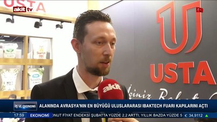 Alanında Avrasya’nın en büyüğü uluslararası IBAKTECH fuarı kapılarını açtı