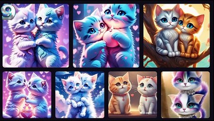 Cute Kitty Cats Battle of beauty 05