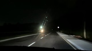 Motoristas de São José passam pelo novo anel viário sem iluminação durante a noite