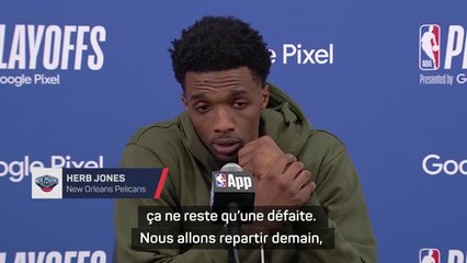 New Orleans - Jones : "Ce n'est qu'une défaite, même si c'était mauvais"