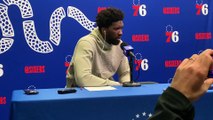 Joel Embiid Postgame vs Thunder