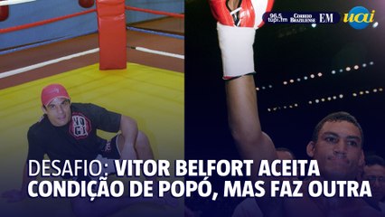Belfort aceita condição de Popó, mas coloca outra