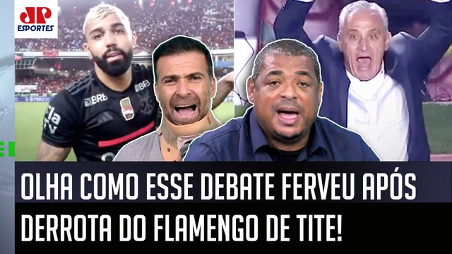 CÊ TÁ LOUCO??? EU DUVIDO que FALARIA ISSO pro Gabigol! DEBATE FERVE sobre o Flamengo de Tite!