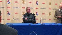 Brett Brown discusses T.J. McConnell Pregame