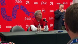 Brett Brown discusses Jimmy Butler ahead of matchup