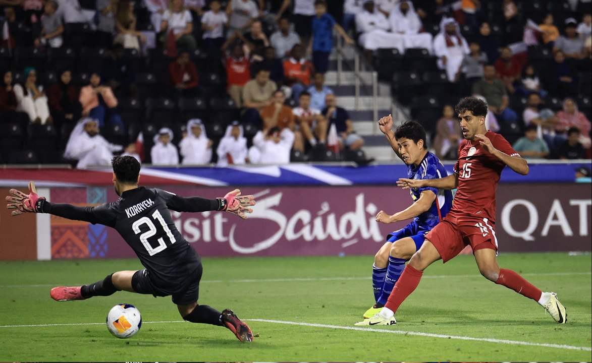 المنتخب الياباني يتغلّب على نظيره منتخب قطر بصعوبة ويبلغ نصف نهائي كأس آسيا تحت 23 عاماً