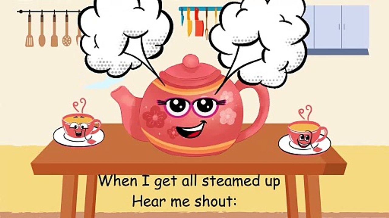 I Am Teapot Song |Nursery Rhyme For Kids| Baby Songs| Animator Kid Land