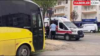 Aksaray'da Halk Otobüsü Şoförü Yaralandı