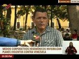 Caracas | Ciudadanos opinan que los medios de comunicación hegemónicos tergiversan la información