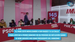 El PSOE fleta autobuses de militantes para manifestarse el sábado en Ferraz en apoyo a Sánchez
